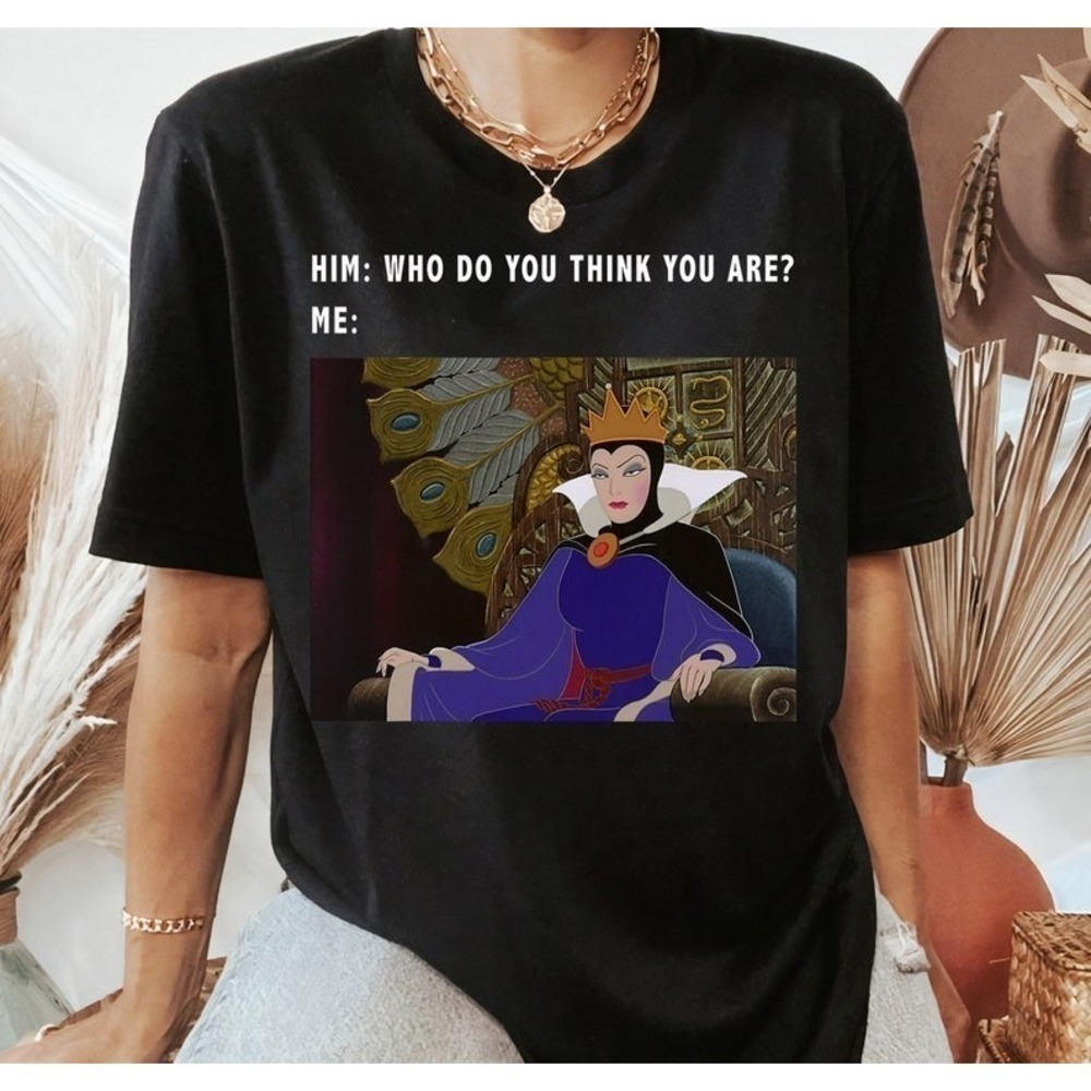 Villains Evil Queens Meme Graphic Funny Streetwear Unisex T-Shirt